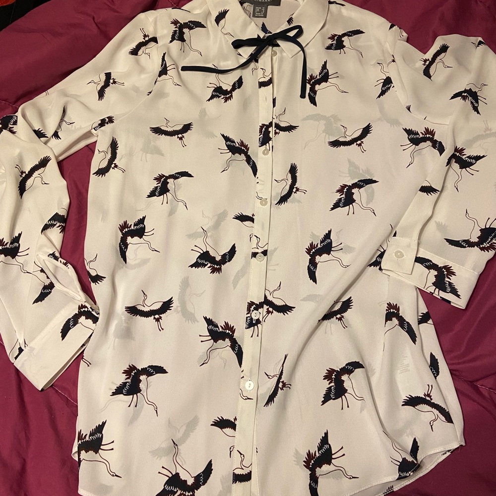 Cute long sleeve button up